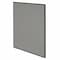 Global Industrial 36-1/4W x 60H Office Partition Panel, Gray 238635GY - alternate 1